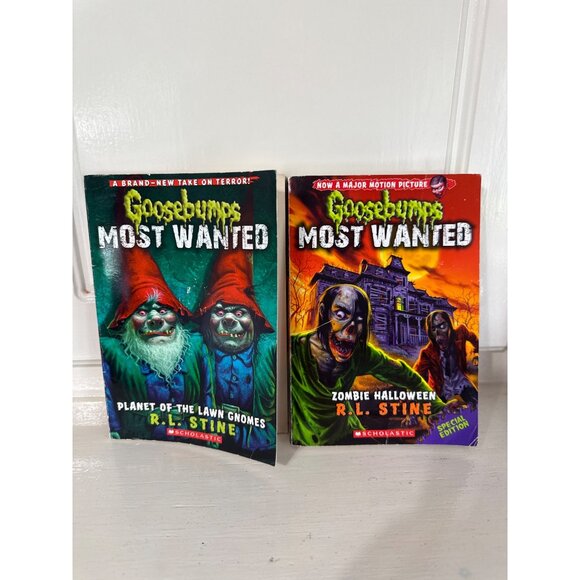 Goosebumps Most Wanted Book Set By R.L. Stine  4 Books - Picture 3 of 9